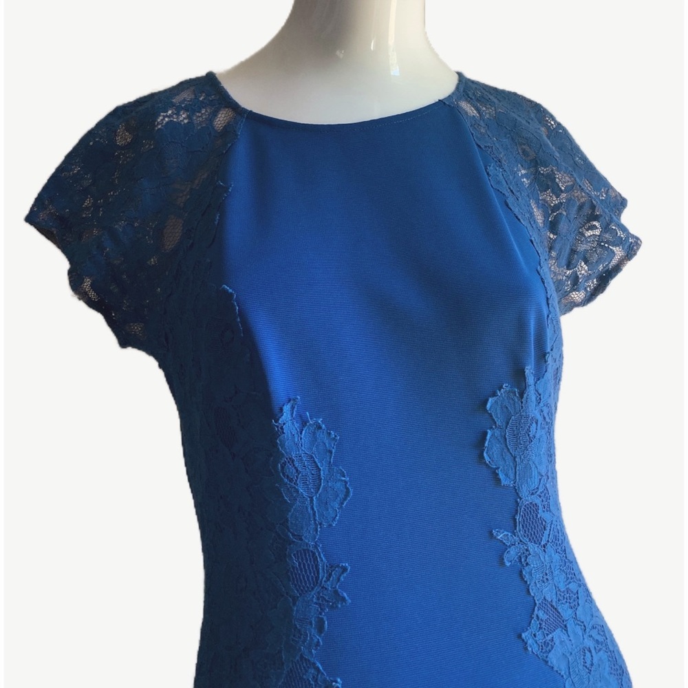 AG Adriano Goldschmied Lace Accented Dress S